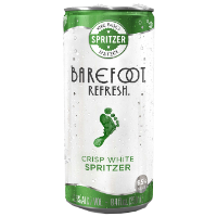 Barefoot Cellars Refresh Crisp White Spitzer 4 Cans Rare White Blend