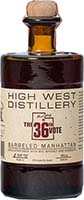 High West The 36th Vote Barreled Manhattan Whiskey