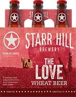 Starr Hill Brewery The Love Wheat Beer Bottle