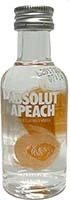 Absolut Peach Flavored Vodka