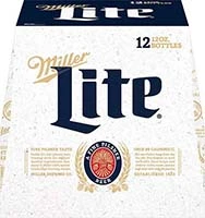 Miller Lite 12oz Bottle 12pk