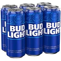 Bud Light 6pk 16oz Can