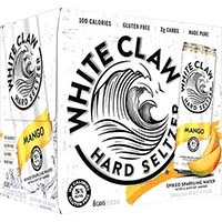 White Claw Hard Seltzer Mango Cans