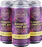 Loveland Aleworks Blackberry Lemon Bar Sour 4pk Can