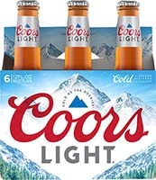 Coors Light 6pk 12oz Btl