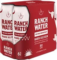 Lone River Rio Red Grapefruit Ranch Water 6pk Cn