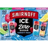 Smirnoff Zero Sugar Variety 12 Cn