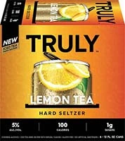 Truly Hard Seltzer Lemon Iced Tea, Spiked & Sparkling Water