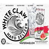 White Claw Watermel 12pk Gl Fr Il 12oz Can