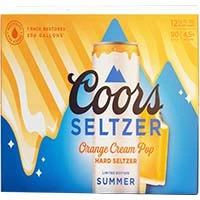 Coors Orange Cream Seltz. 12pk