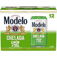 Modelo Chelada Limon Y Sal Mexican Import Flavored Beer