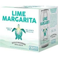 Devil's Rtd Lime Margarita 4pk