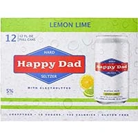 Happy Dad Lemon Lime 12pk Cn