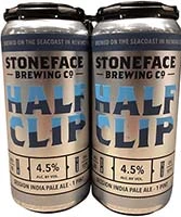 Stoneface Half Clip Ipa 4pk Nh 16oz Can