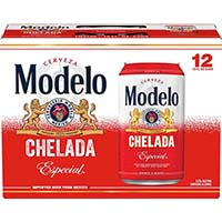 Modelo Chelada Especial Mexican Import Flavored Beer Bottle