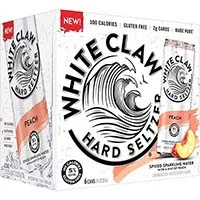 White Claw Peach 6pk