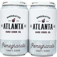 Atlanta Hard Cider Pomegranate 16oz 4pk Cn