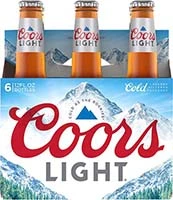 Coors Light 6pk 16oz Can