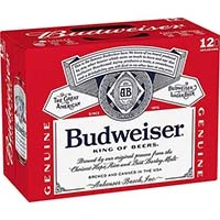 Budweiser Bottles 12 Pack