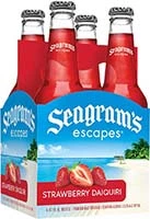 Seagrams Escapes Strawberry Daquiri 4pk Bottles