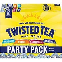 Twisted Tea Variety Party Pack, Hard Iced Tea